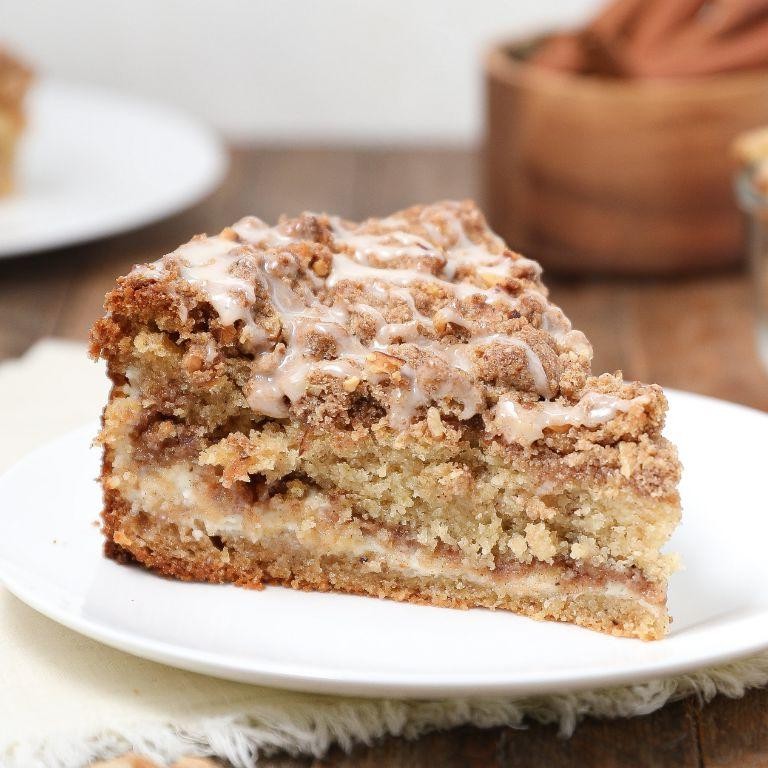 Walnut Flour Coffee Cake
