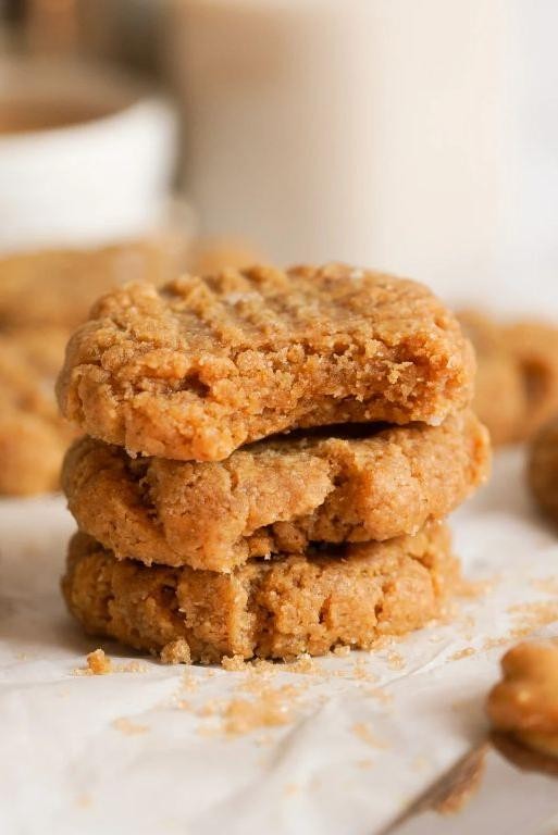 Walnut Flour Peanut Butter Cookies