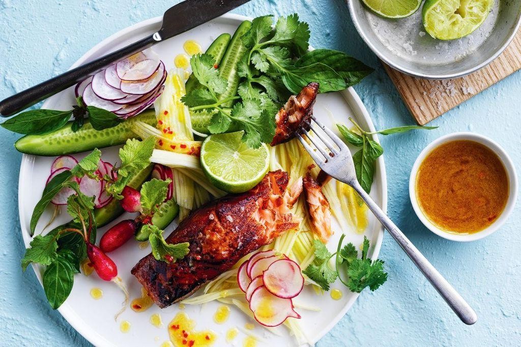 Wasabi Soy Marinated Salmon