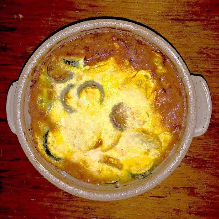 Water Chestnut and Squash Casserole