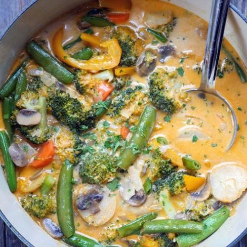 Water Chestnut and Tofu Curry