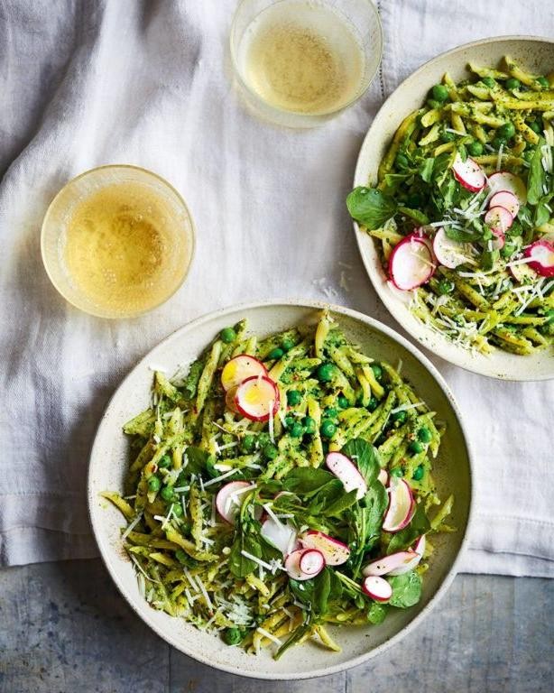 Watercress Pesto Pasta