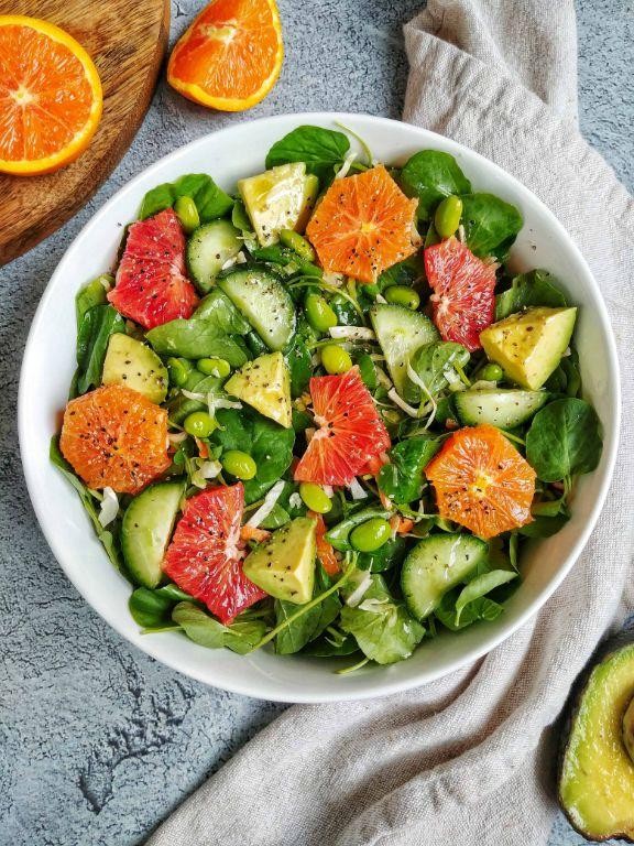 Watercress and Avocado Salad