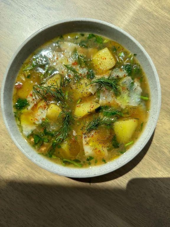 Watercress and Potato Soup