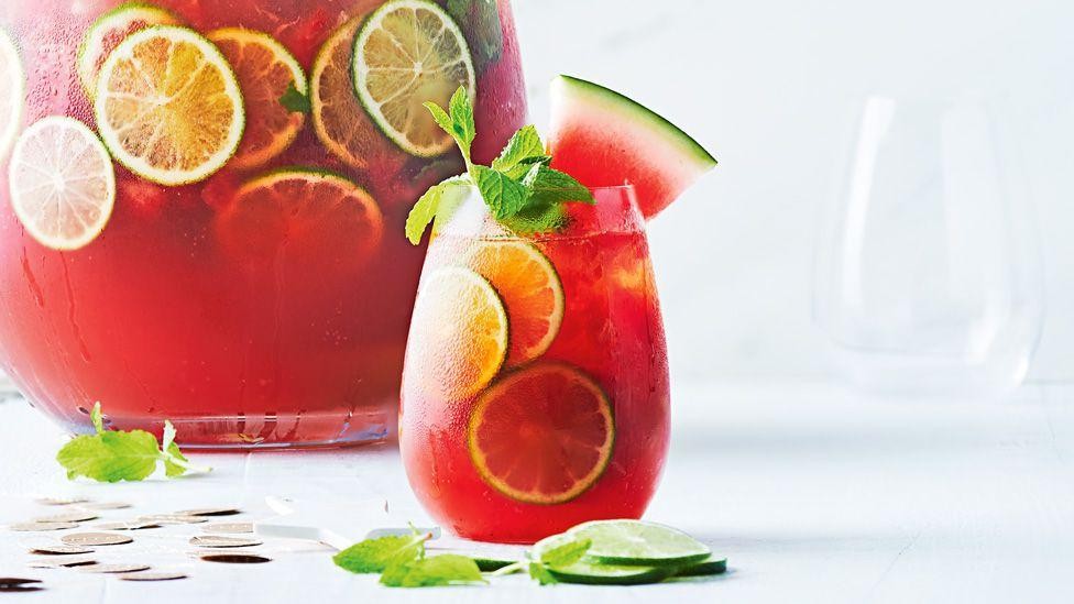 Watermelon Limeade Punch