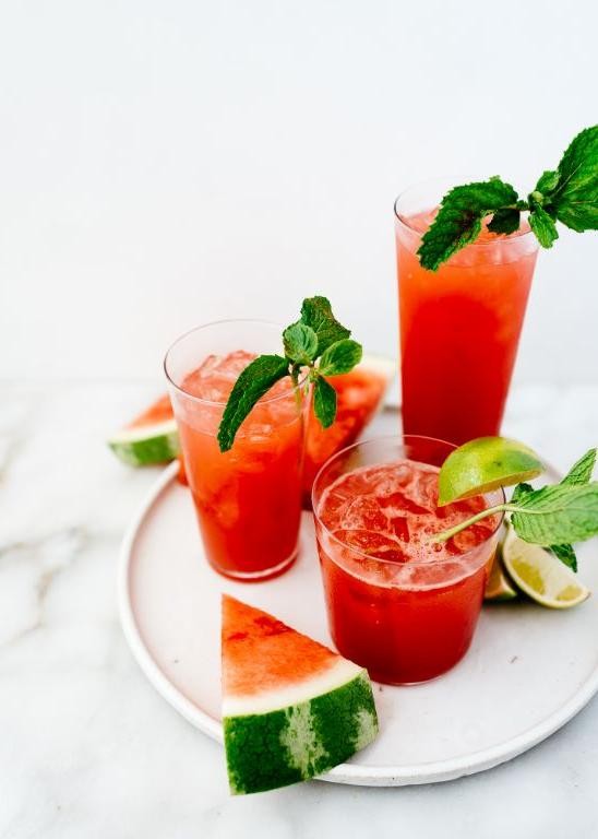 Watermelon and Mint Detox Juice