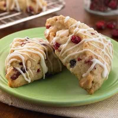 White Chocolate Cranberry Scones
