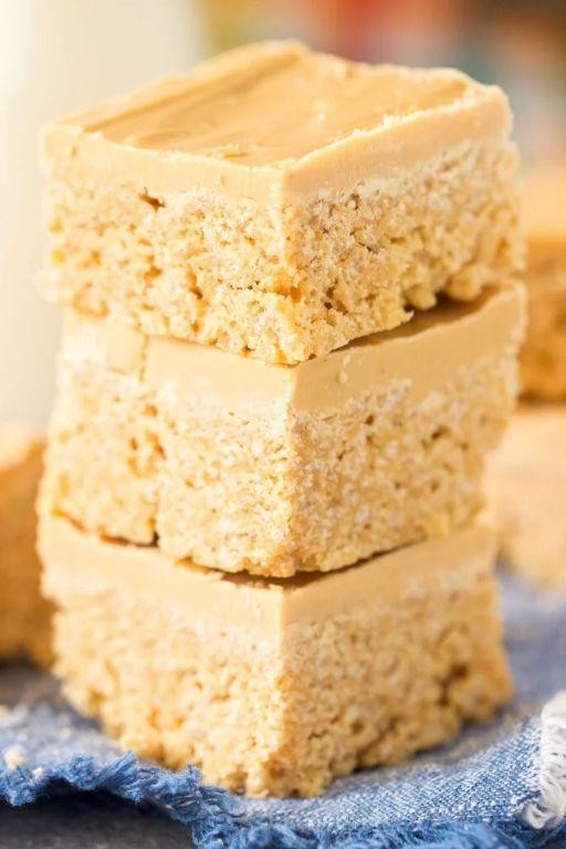 White Chocolate Scotcheroos