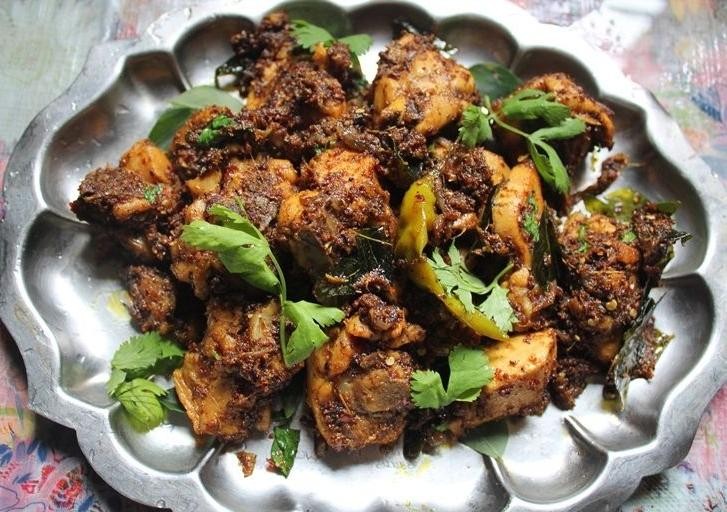 Whole Chicken Chettinad Style