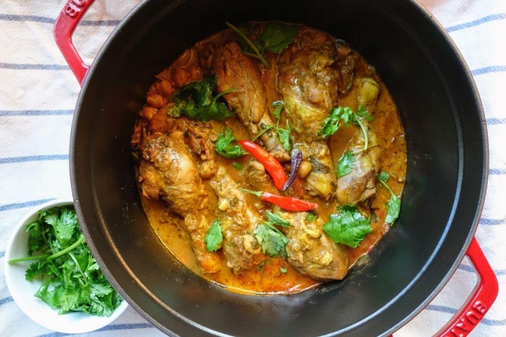 Whole Chicken Curry with Coconut Milk