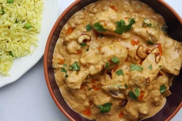 Whole Chicken Korma with Cashew Paste
