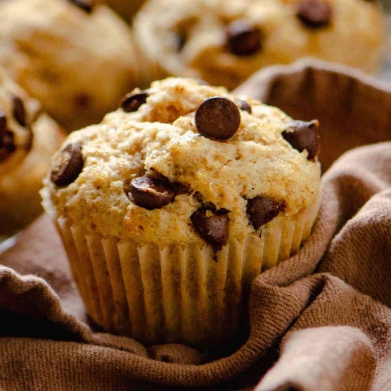 Whole Wheat Chocolate Chip Muffins