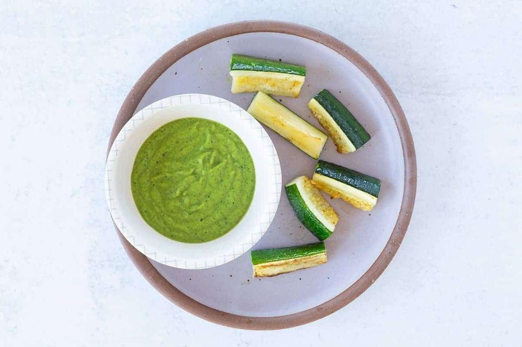 Zucchini Baby Food Puree