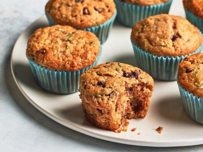 Zucchini Chocolate Chip Muffins