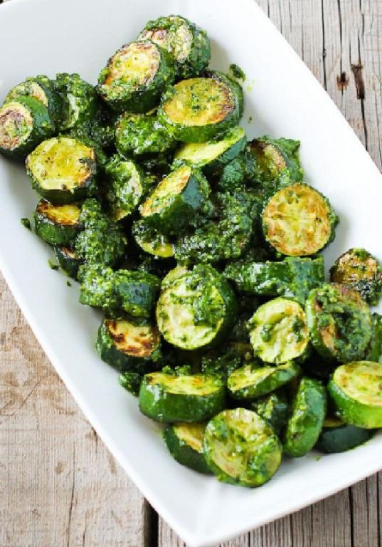 Zucchini and Basil Pesto