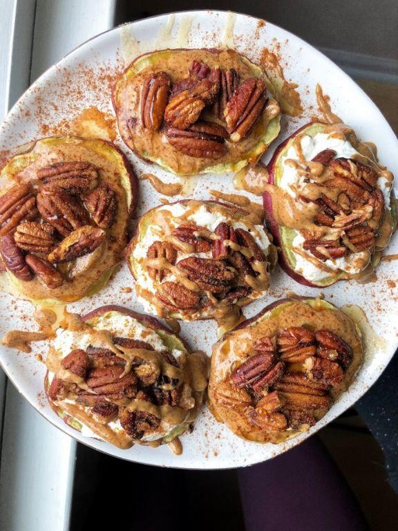 Air Fryer Sweet Potato and Pecan Pie Bites