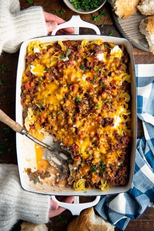 Amish Hamburger Casserole