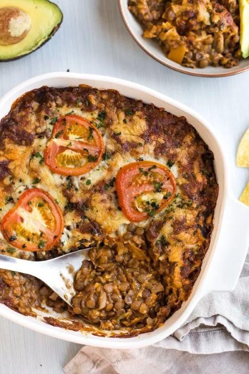Amish Lentil Casserole