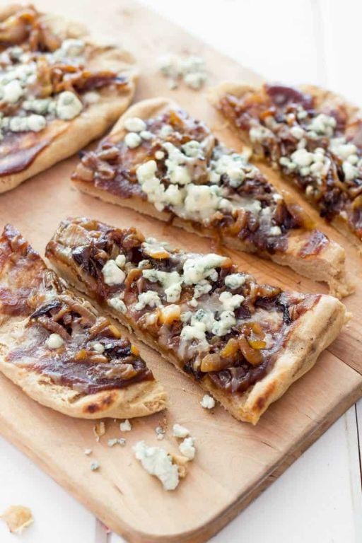 Apple and Blue Cheese Flatbread