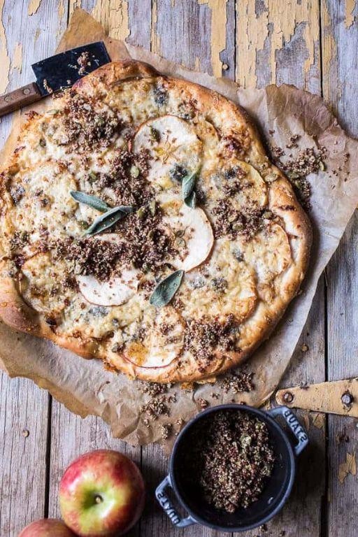 Apple and Caramelized Onion Pizza