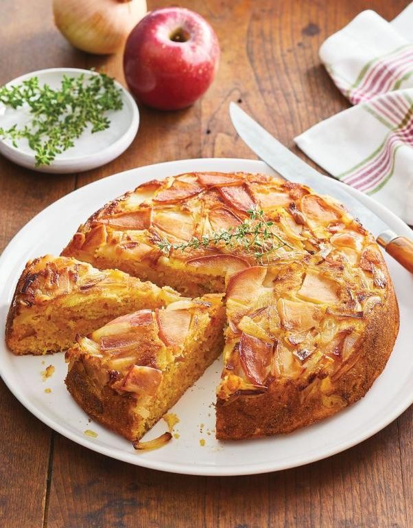 Apple and Cheddar Cornbread