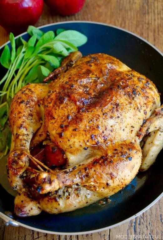 Apple and Sage Roasted Chicken