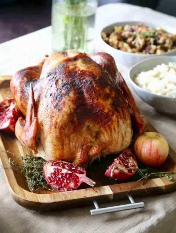 Apple and Thyme Roasted Turkey