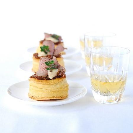 Beef and Onion Volauvent