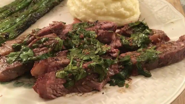Bistec con Chimichurri
