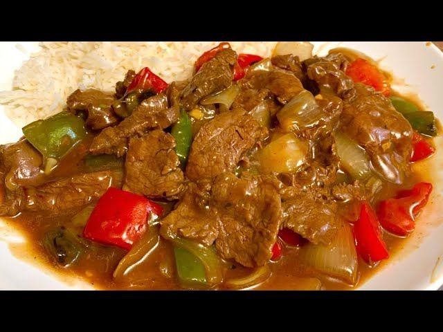 Bistec con Pimientos