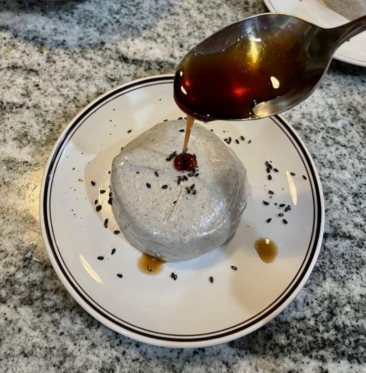 Black Sesame Panna Cotta