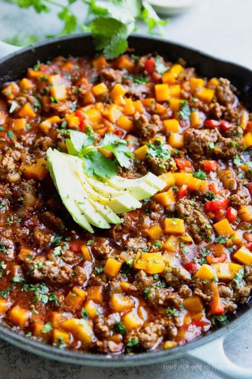 Butternut Squash and Ground Beef Curry
