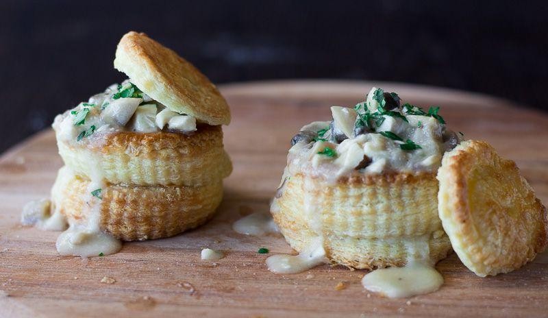 Chicken and Mushroom Volauvent