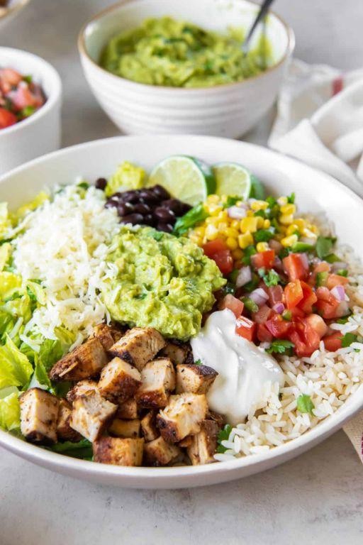 Chipotle Mexican Grill Chicken Burrito Bowl