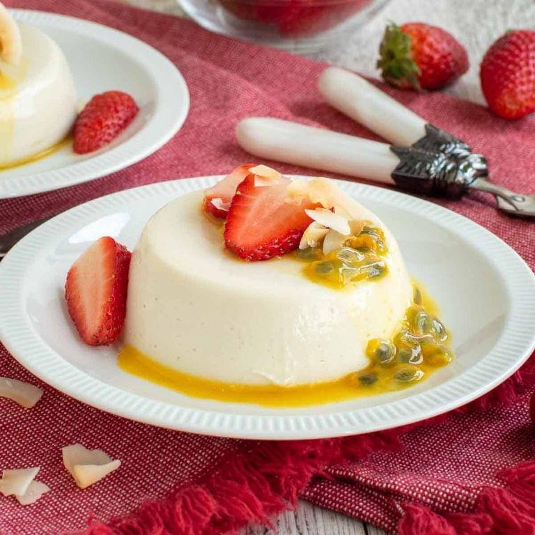Coconut Panna Cotta