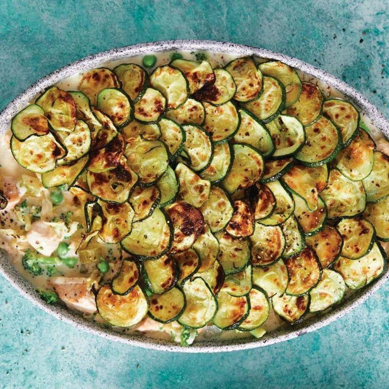Creamy Chicken and Zucchini Bake