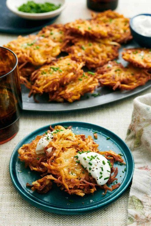 Crispy Idaho Potato Latkes