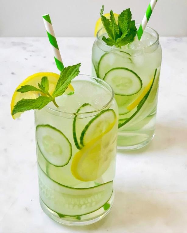 Cucumber and Mint Detox Juice