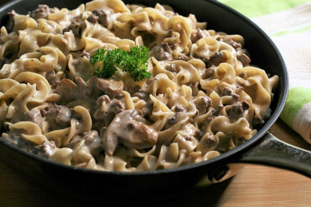 Easy Beef Stroganoff with Worcestershire Sauce