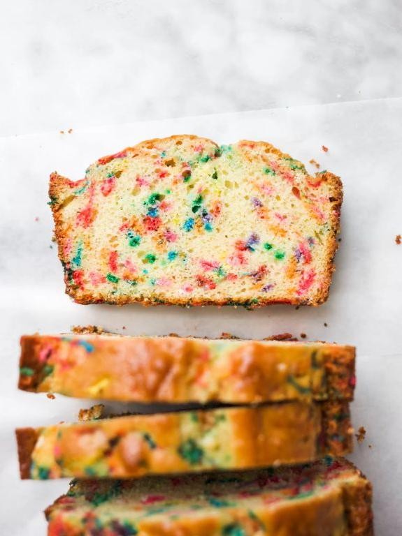 Funfetti Cake Mix Bread