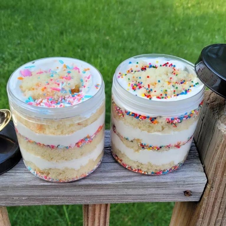 Funfetti Cake Mix Parfait
