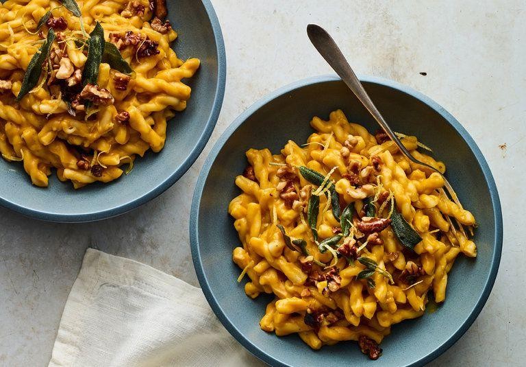 Fusilli with Butternut Squash and Sage