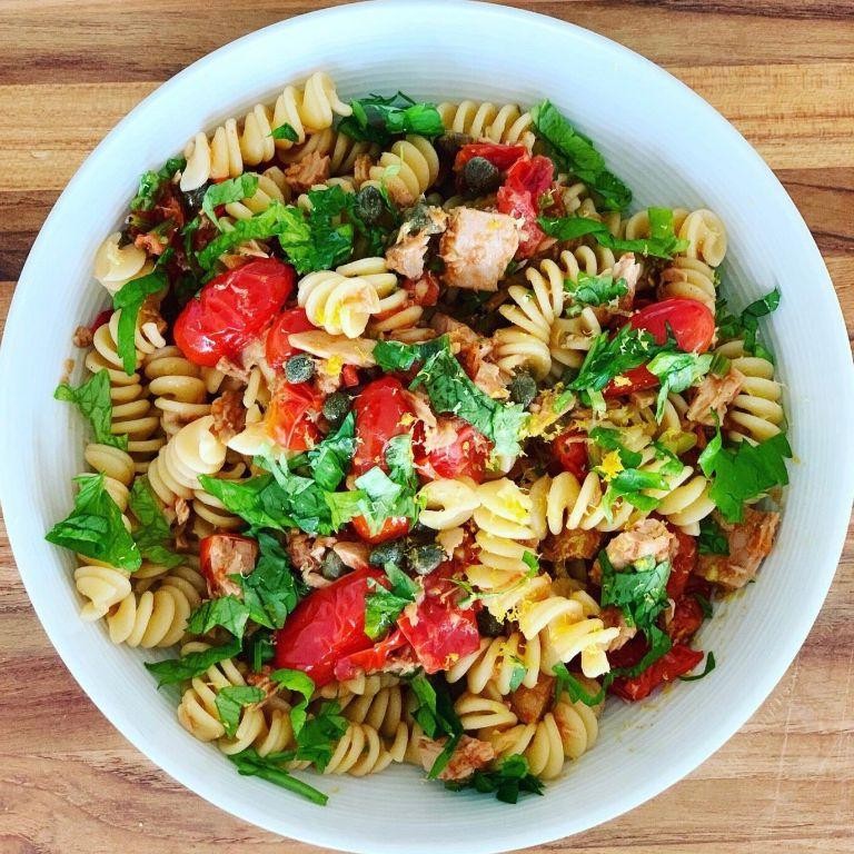 Fusilli with Tuna and Capers
