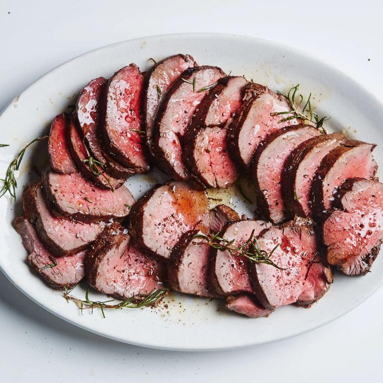 Garlic and Rosemary Grilled Beef Tenderloin