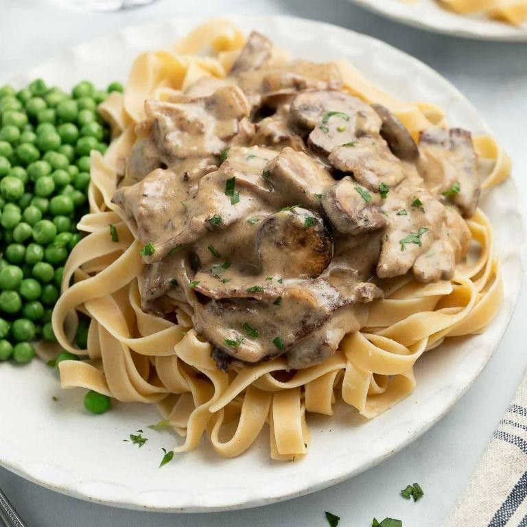 Gluten-Free Easy Beef Stroganoff