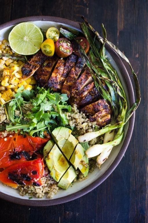 Grilled Chipotle Mexican Chicken Salad