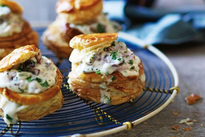 Ham and Cheese Volauvent