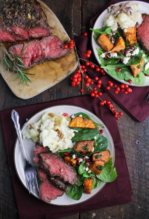 Herb Roasted Beef with Root Vegetables
