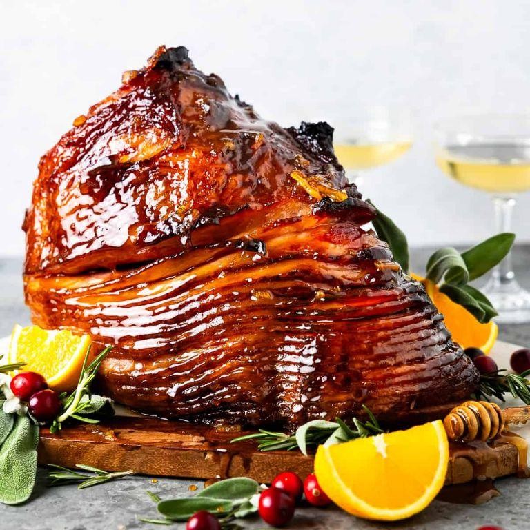 Honey Baked Ham with Orange Marmalade Glaze