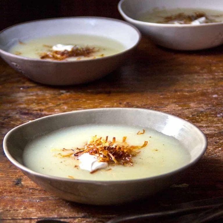 Idaho Potato and Leek Soup